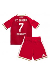 Bayern Munich Serge Gnabry #7 Babyklær Hjemme Fotballdrakt til barn 2026-27 Korte ermer (+ Korte bukser)